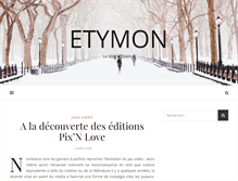 Tablet Screenshot of etymon.fr